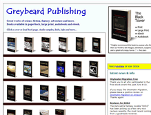 Tablet Screenshot of greybeardpublishing.com